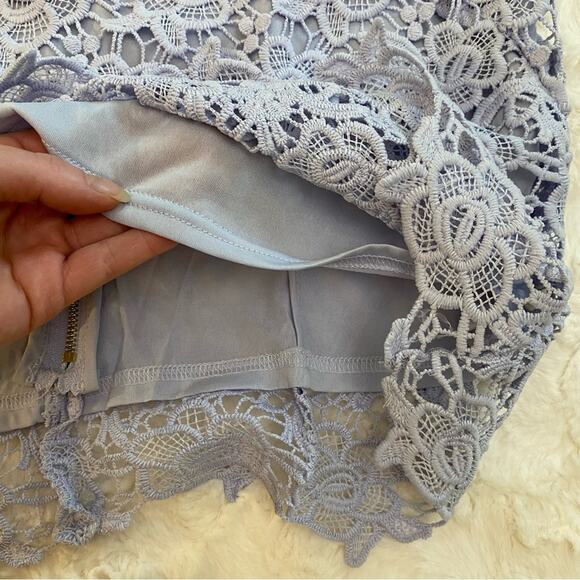 Nanette Lepore Spring Bloom Iris Bliss Floral Lace Sleeveless Blouse Tank Medium - Picture 7 of 15